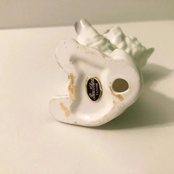 Vintage Miniature Scottish Terrier Dog Puppy Dog Figurine Bone China Taiwan - Picture 8 of 9